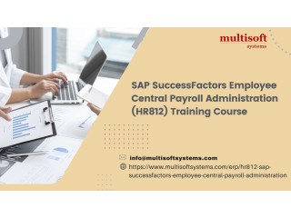 SAP SuccessFactors Employee Central Payroll Administration (HR812) Training Course