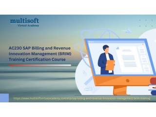 AC230 SAP Billing and Revenue Innovation Management (BRIM) Training Certification Course