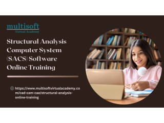 Structural Analysis Computer System (SACS) Software Online Training