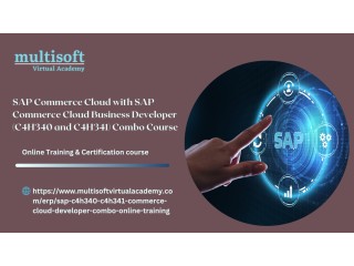 SAP Commerce Cloud with SAP Commerce Cloud Business Developer (C4H340 and C4H341) Combo Course