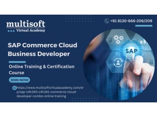 SAP Commerce Cloud Business Developer (C4H340 and C4H341) Combo Course