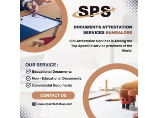 Apostille Services in Bangalore | SPS Attestation