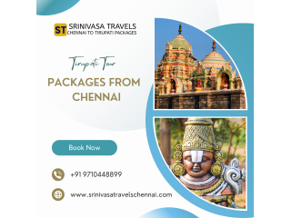 Tirupati Tour Packages from Chennai - Srinivasa Travels